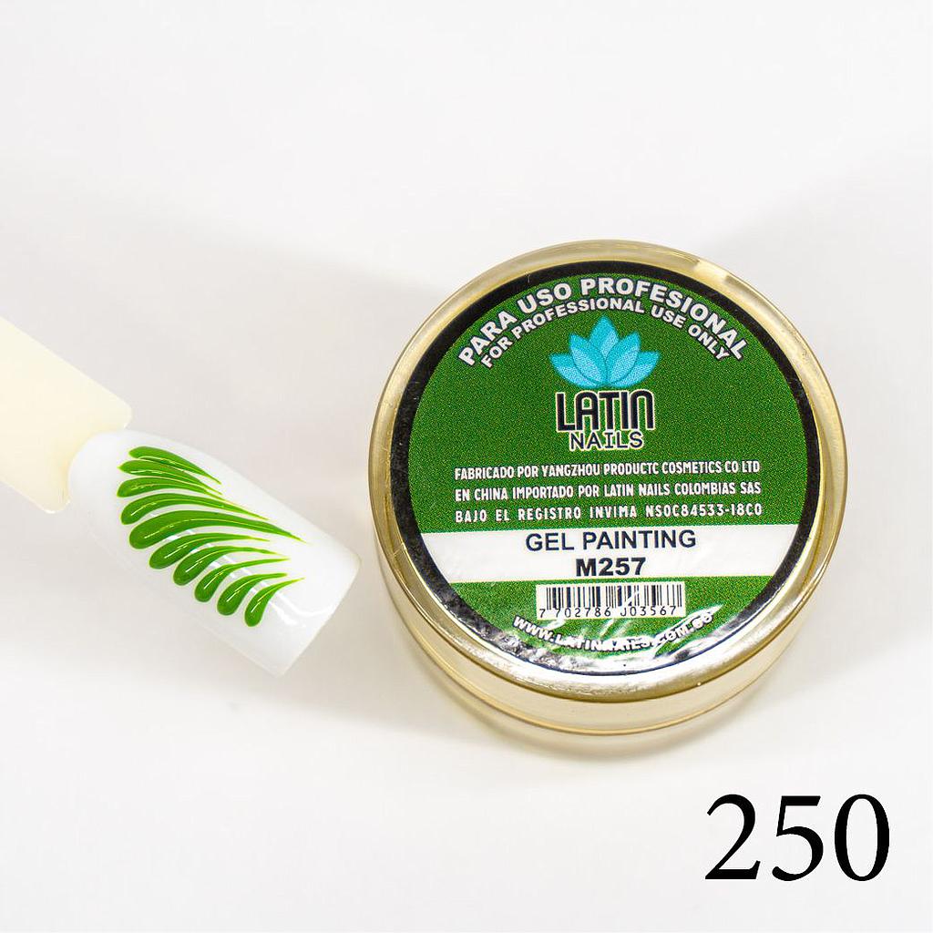 PAINTING GEL M257 VERDE LATIN